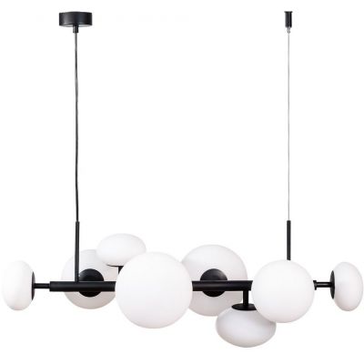 Zuma Line Omi lampa wisząca 8x5 W czarna 1192