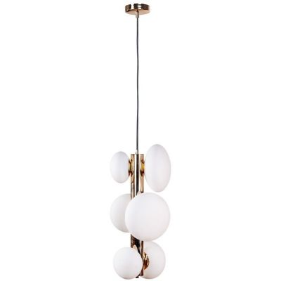 Zuma Line Omi lampa wisząca 6x5 W złota 1195