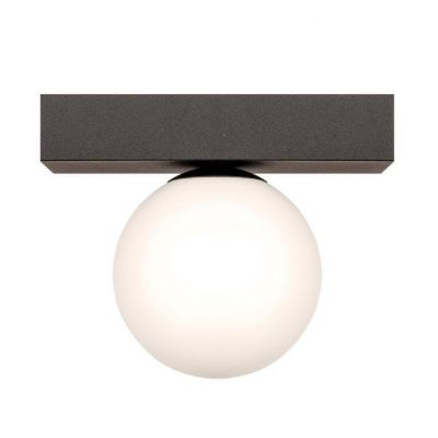 Zuma Line Sphere lampa podsufitowa 1x8 W biała-czarna 1206
