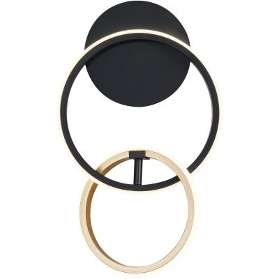 Zuma Line Rando kinkiet 1x18W LED złoty/czarny 20002W-GD