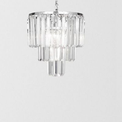 Zuma Line Amedeo lampa wisząca 4x40W chrom/kryształ 17106/3+1-CHR
