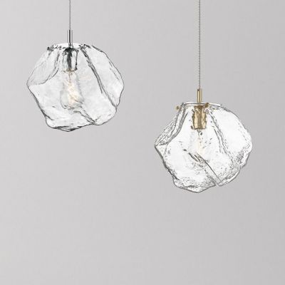 Zuma Line Rock lampa wisząca 1x40 W przezroczysta-złota P0488-01B-U8AC