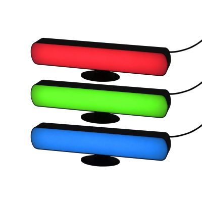 Zuma Line Torp lampka nocna RGB 1x5 W czarna 87308