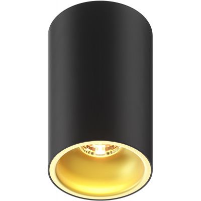 Zuma Line Deep lampa podsufitowa 1x50 W czarna 89313-N