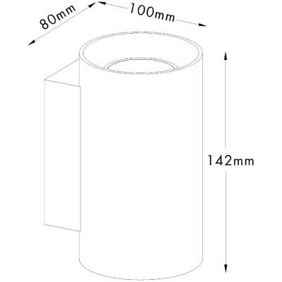 Zuma Line Sandy kinkiet 2x50 W biały 92695-N