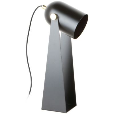 Zuma Line Aries lampa stołowa 1x40W czarny mat/złoty A2056-MBK