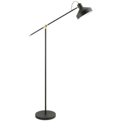 Zuma Line Sigma lampa stojąca 1x40W czarny/złoty A4009-SBK
