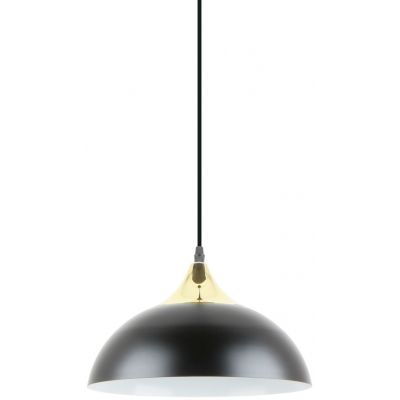 Zuma Line Sarda lampa wisząca 1x40W czarny mat/złoty A8134