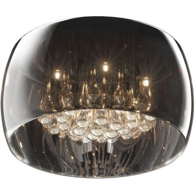 Zuma Line Crystal lampa podsufitowa 5x42 W chrom-przydymiona-kryształ C0076-05L-F4FZ