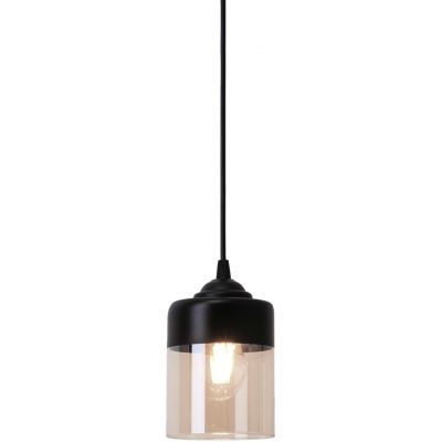 Zuma Line Porto lampa wisząca 1x40W czarna CL19020-1P-BL
