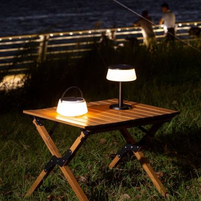 Zuma Line Aure lampa solarna stołowa 1x2,2 W czarny DT36111