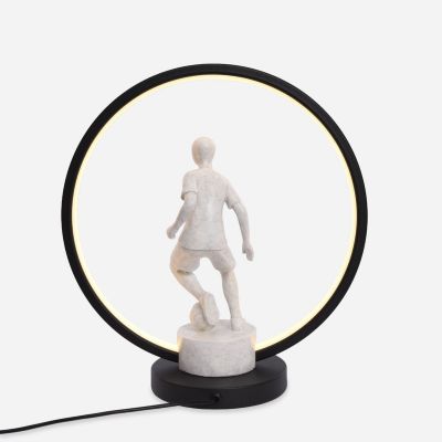 Zuma Line Piłkarz lampka nocna 1x4 W biała-czarna EX04F237U-1