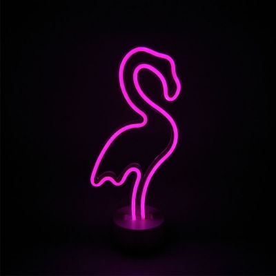 Zuma Line Neon neon 1x1 W biała-różowa FM-NB23