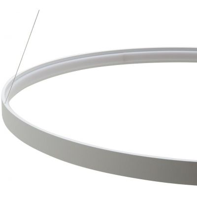 Zuma Line Circle lampa wisząca 1x50 W biała LA0716/1-WH