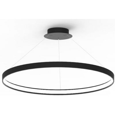 Zuma Line Circle lampa wisząca 1x50 W czarna LA0721/1-BK