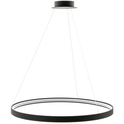 Zuma Line Circle lampa wisząca 1x50 W czarna LA0721/1-BK