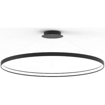 Zuma Line Circle lampa wisząca 1x70 W czarna LA0722/1-BK