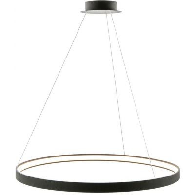 Zuma Line Circle lampa wisząca 1x70 W czarna LA0722/1-BK