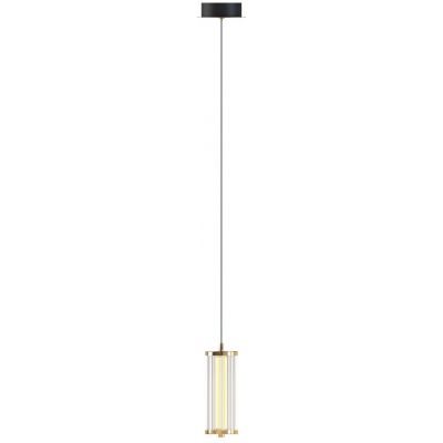 Zuma Line Cally lampa wisząca 1x8 W przezroczysta-złota MD3147-1A-3GT