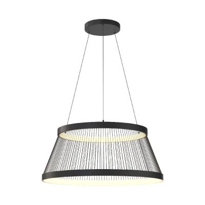 Zuma Line Balu lampa wisząca 1x57 W czarna MD3328-2M-3BT