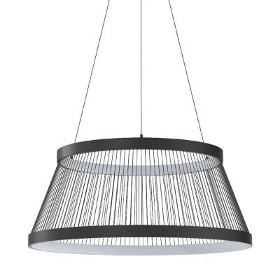 Zuma Line Balu lampa wisząca 1x57 W czarna MD3328-2M-3BT