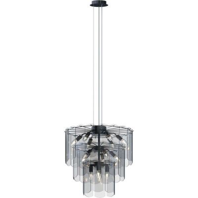 Zuma Line Nira lampa wisząca 14x40 W czarna-przydymiona MD3523-14L-EBCN