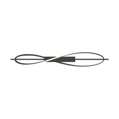 Zuma Line Domenico lampa wisząca 1x30 W czarna MD3544-1-3BT