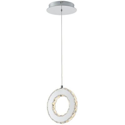 Zuma Line Girona lampa wisząca 1x10 W stal MD3713-1-3CT