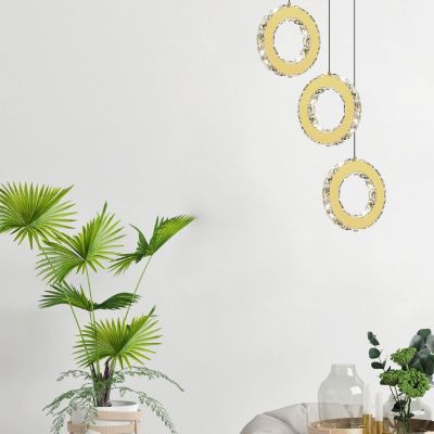 Zuma Line Girona lampa wisząca 1x10 W przezroczysta MD3713-1-3GT