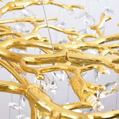 Zuma Line Cindy lampa wisząca 14x3,5 W złota MD4115-13IGN-II