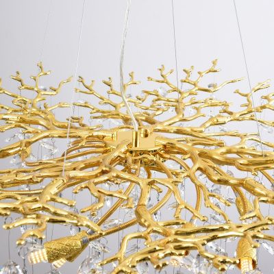 Zuma Line Cindy lampa wisząca 14x3,5 W złota MD4115-13IGN-II