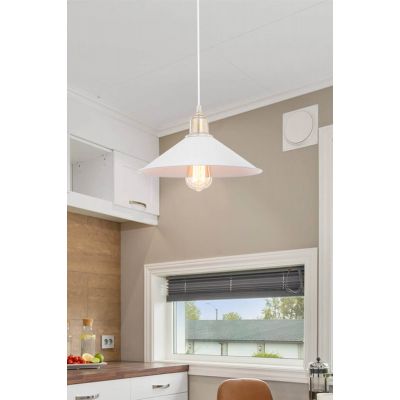 Zuma Line Maya lampa wisząca 1x20 W biała MDL.4157