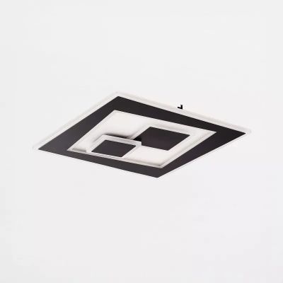 Zuma Line Dunk plafon 1x40 W biały-czarny MS-3041S