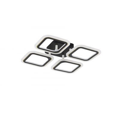 Zuma Line Stellar lampa podsufitowa 1x40 W biała-czarna MS232040R-BK