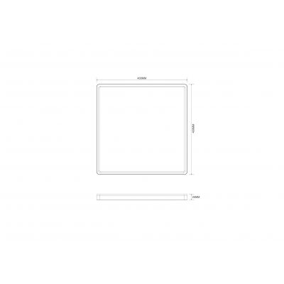 Zuma Line Colis plafon 2x50 W biały-złoty MS748400S-3-GD