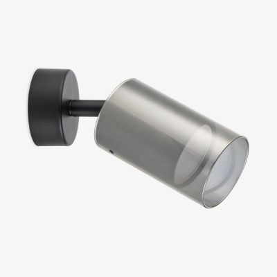 Zuma Line Ren lampa podsufitowa 1x50 W czarna-szara OB-2211BD-1-BK