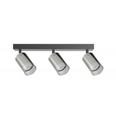 Zuma Line Ren lampa podsufitowa 3x50 W czarna-szara OB-2211BD-3-BK