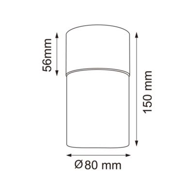 Zuma Line Vetro lampa podsufitowa 1x40 W złota OB2221BD-1-GLD