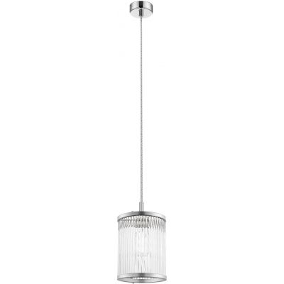 Zuma Line Sergio lampa wisząca 1x60W chrom/szkło przezroczyste P0528-01F-F4AC