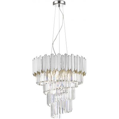 Zuma Line Gladius lampa wisząca 6x60W chrom/kryształ P0535-06C-F4AC