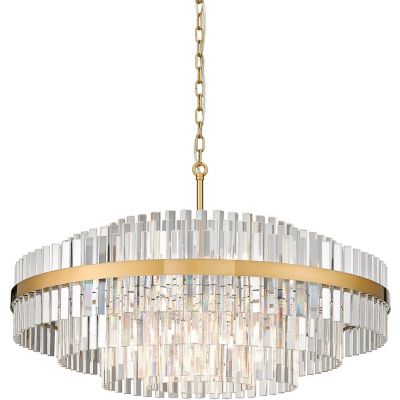 Zuma Line Constantinople lampa wisząca 16x28 W szczotkowany mosiądz P0567-16A-2GAC