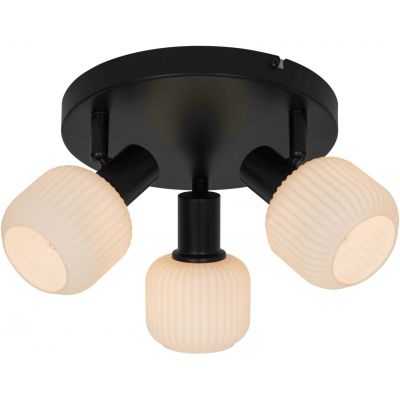 Zuma Line Stem lampa podsufitowa 3x25W biały/czarny R5021009A-3R