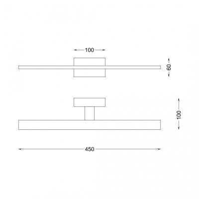 Zuma Line Arbi kinkiet 1x10W LED złoty RLB96473-1D