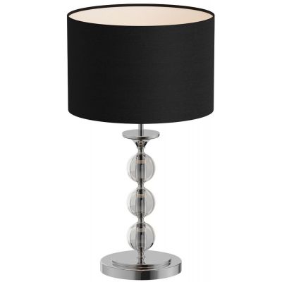Zuma Line Rea lampa stołowa 1x60W czarny/chrom RLT93163-1B