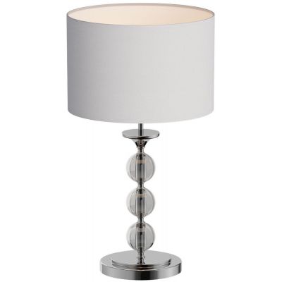 Zuma Line Rea lampa stołowa 1x60W biały/chrom RLT93163-1W