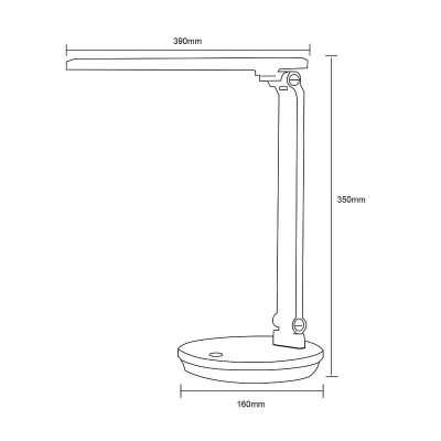 Zuma Line SM lampa biurkowa 1x5 W biała SM-542-WH