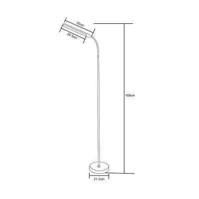 Zuma Line SM lampa stojąca 1x10 W biała SM-605-WH