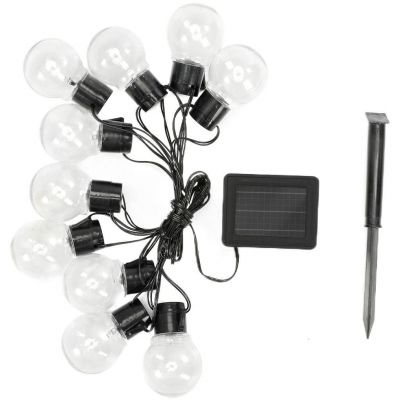 Zuma Line Solarna girlanda zewnętrzna 10x0,06 W czarna-przezroczysta SW-1007A