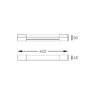 Zuma Line Parks kinkiet 1x3,7 W chrom W200526301