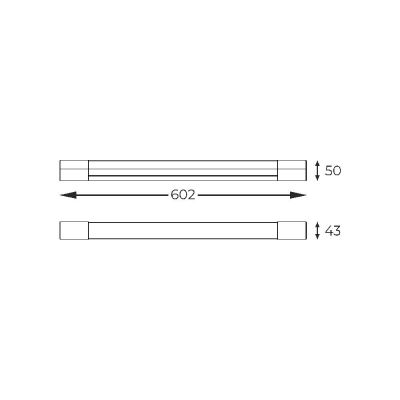 Zuma Line Parks kinkiet 1x6,5 W chrom W200526401